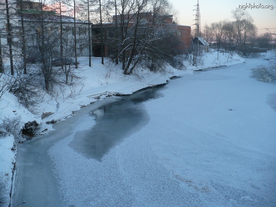 Коммунар - Вечер на р.Ижора,г.Коммунар