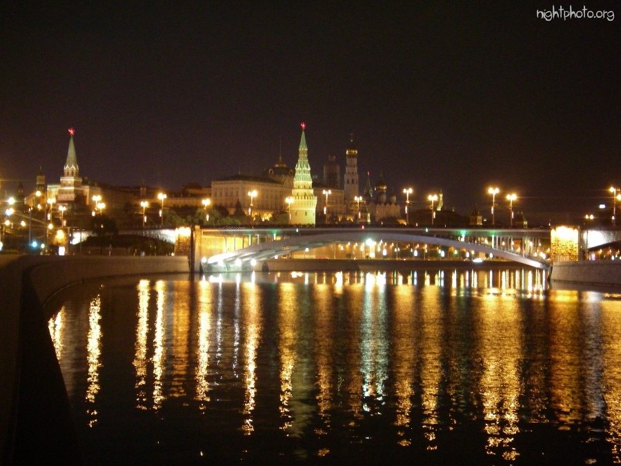 Москва - ночные блики
