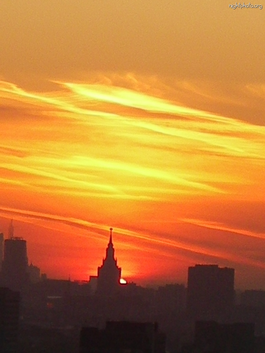 Москва - Московский закат 2