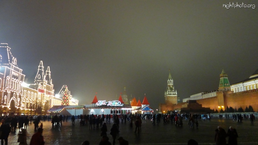 Москва - Рождественская ночь