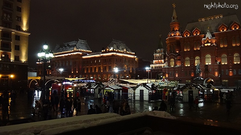 Москва - В ожидании Нового года (Манежная площадь))