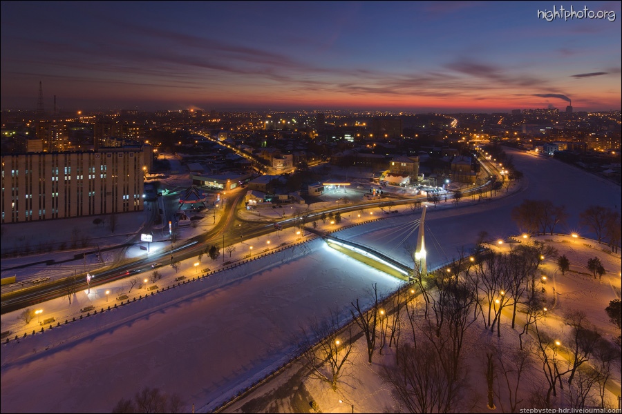 Харьков - Подвесной мостик
