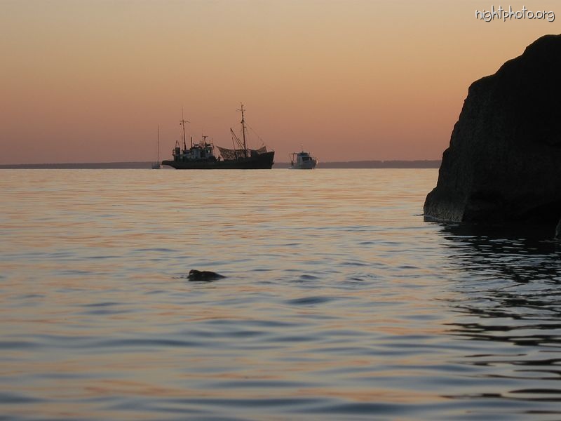 Бердянск - Вечер на Азовском море.