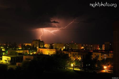 Кузнецовск - Молния в Кузнецовске