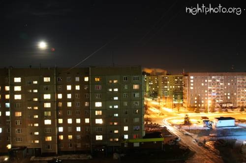 Кузнецовск - Фото с крыши дома м-на Вараш на м-он Победы.