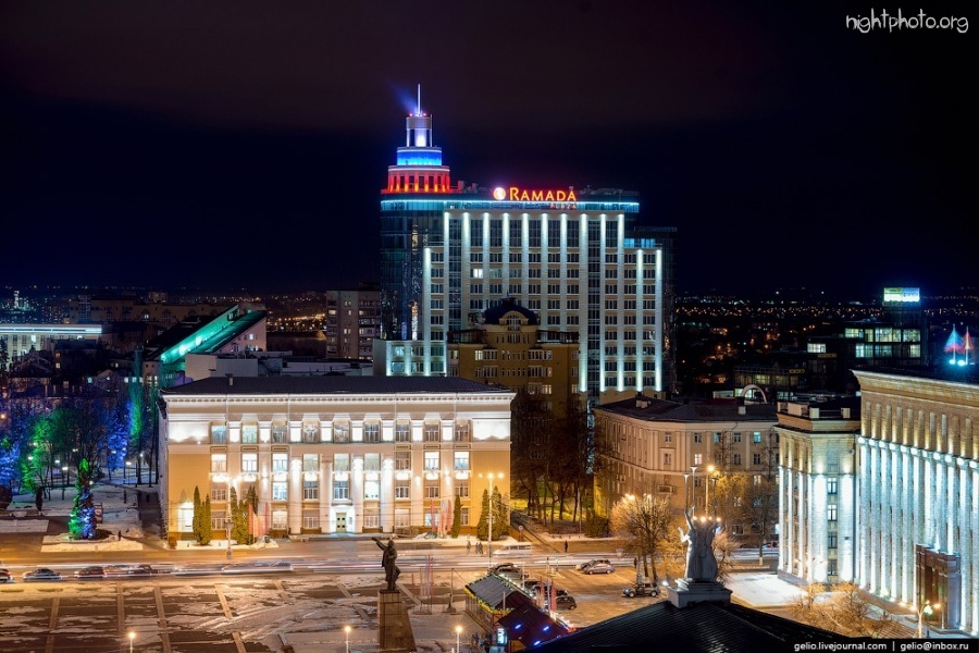 Воронеж - Отель Ramada Plaza.