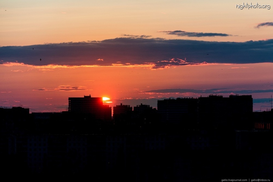 Нижний Новгород - Рассвет над Нижним Новгородом