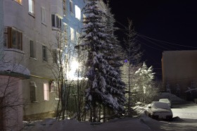 Россия - Пангоды  У подъезда