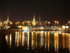 Москва - ночные блики