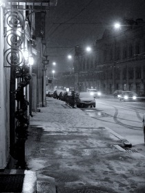 Москва - В черно-белых тонах