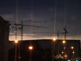 Москва - На фоне заката