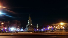 Москва - Памятник героям Плевны в Ильинском сквере