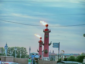 Санкт-Петербург - Белая ночь опустилась  на город Петра....
