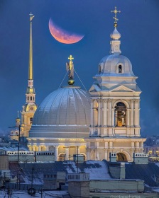 Санкт-Петербург - Кровавая луна.