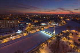 Харьков - Подвесной мостик