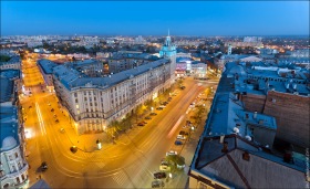 Харьков - Площадь Конституции, начало Московского проспекта