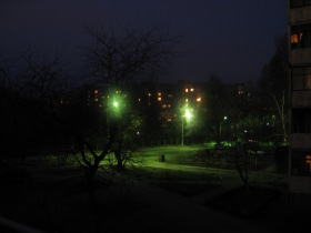 Николаев - Корабельный район ночью