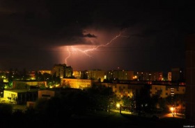 Кузнецовск - Молния в Кузнецовске