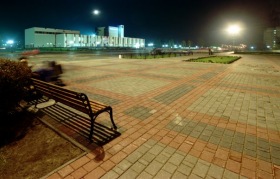 Кузнецовск - Центральная площадь г.Кузнецовска