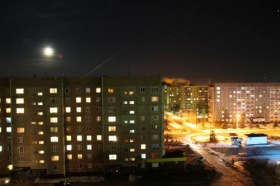 Кузнецовск - Фото с крыши дома м-на Вараш на м-он Победы.