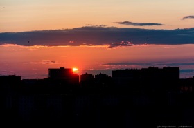 Нижний Новгород - Рассвет над Нижним Новгородом