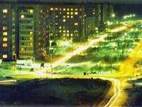 Усинск - Ночной Усинск
